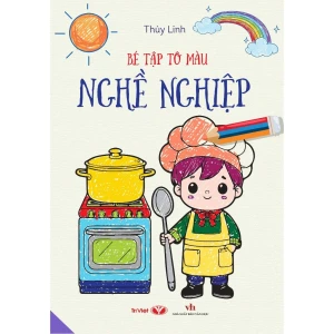 Bé tập tô màu - Nghề nghiệp